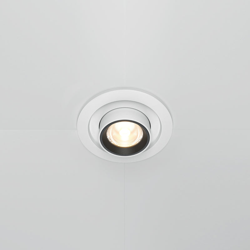 Spot LED Incastrat Maytoni Technical Hidden, Alb, LED 10W, 780lm 3000K