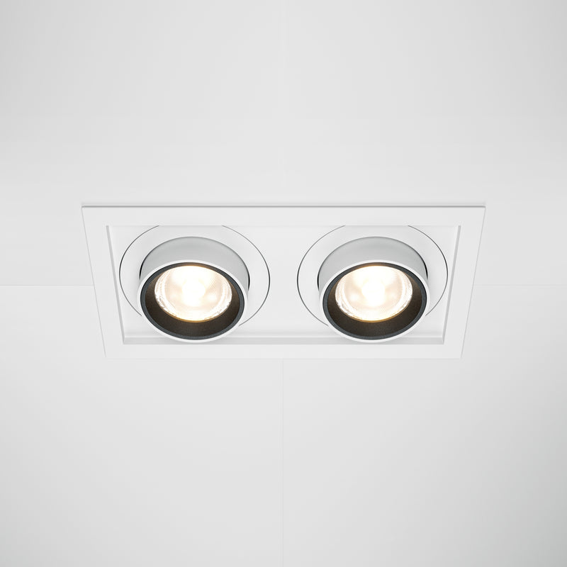 Spot LED Incastrat Maytoni Technical Hidden, Alb, LED 20W, 1450lm 3000K