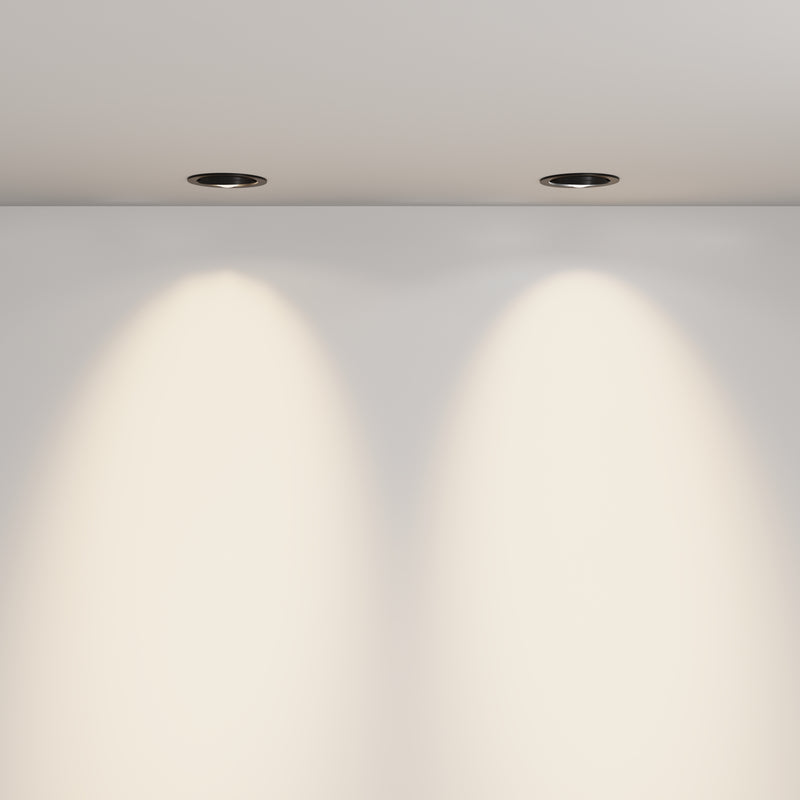 Spot incastrat Downlight Negru