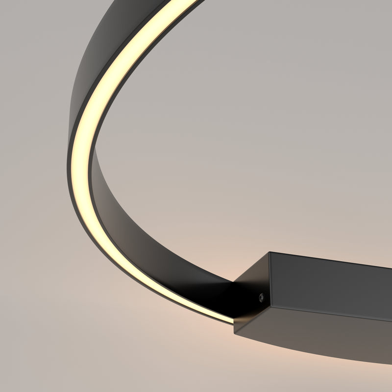 Aplica LED Maytoni Rim Negru 1