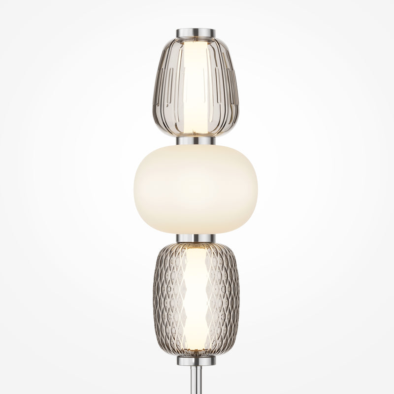 Veioza Maytoni Pattern, Crom, LED 28W, 3800lm 3000K