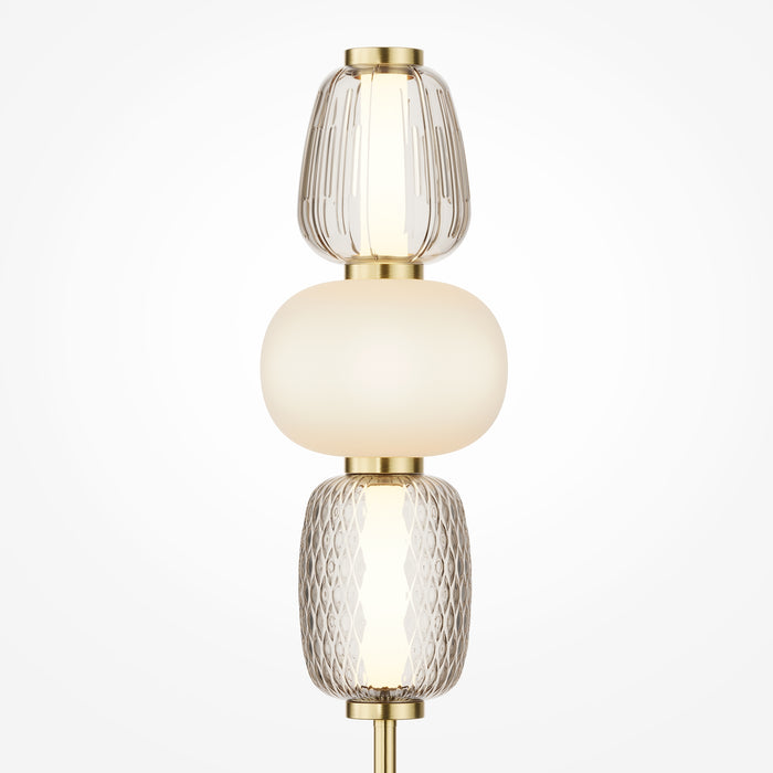 Veioza Maytoni Modern Pattern, Auriu   , LED 28W, 3800lm 3000K  MOD267TL-L28G3K