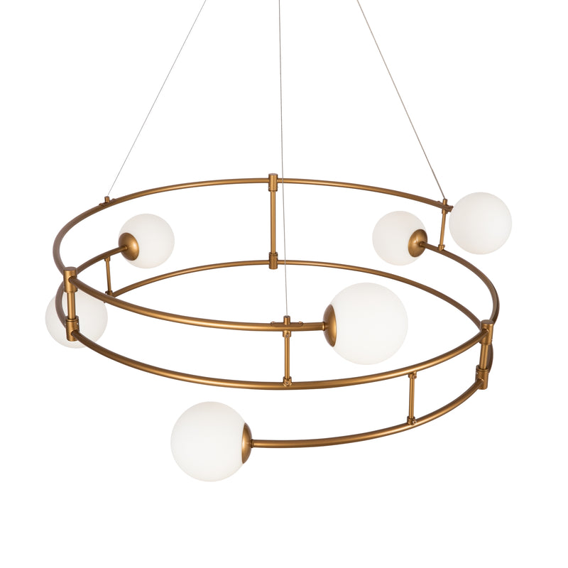 Lustra Living Maytoni Balance Auriu, 6XG9