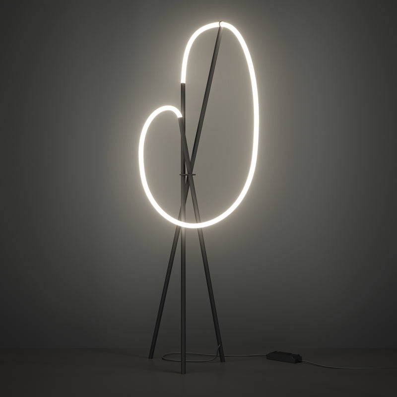 Lampadar Modern Negru