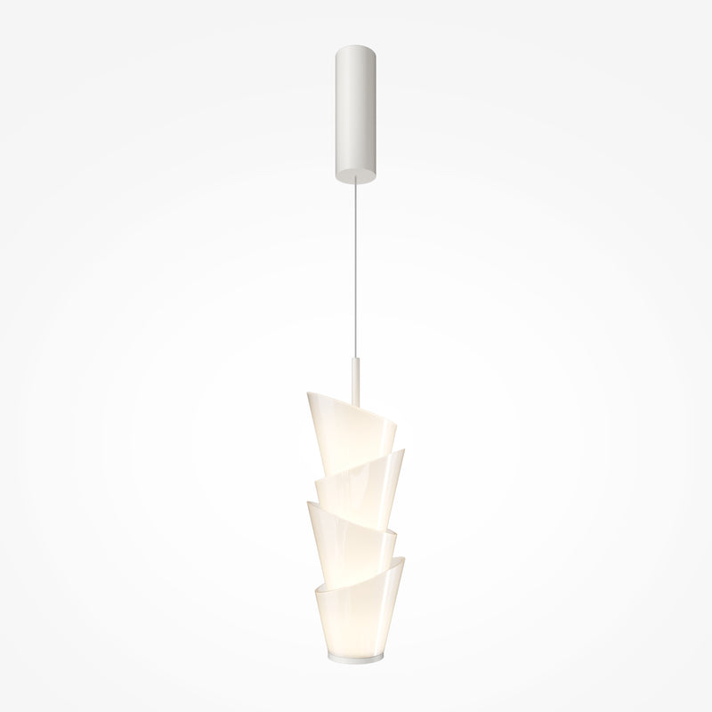 Lustra Modern Alb
