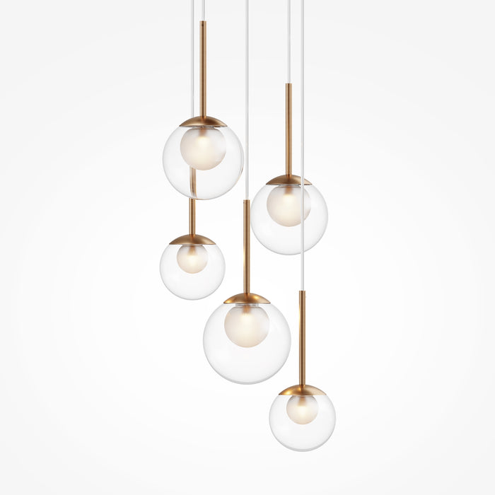 Lustra Maytoni Modern Basic form, Auriu   , G9 20W,   MOD521PL-05G