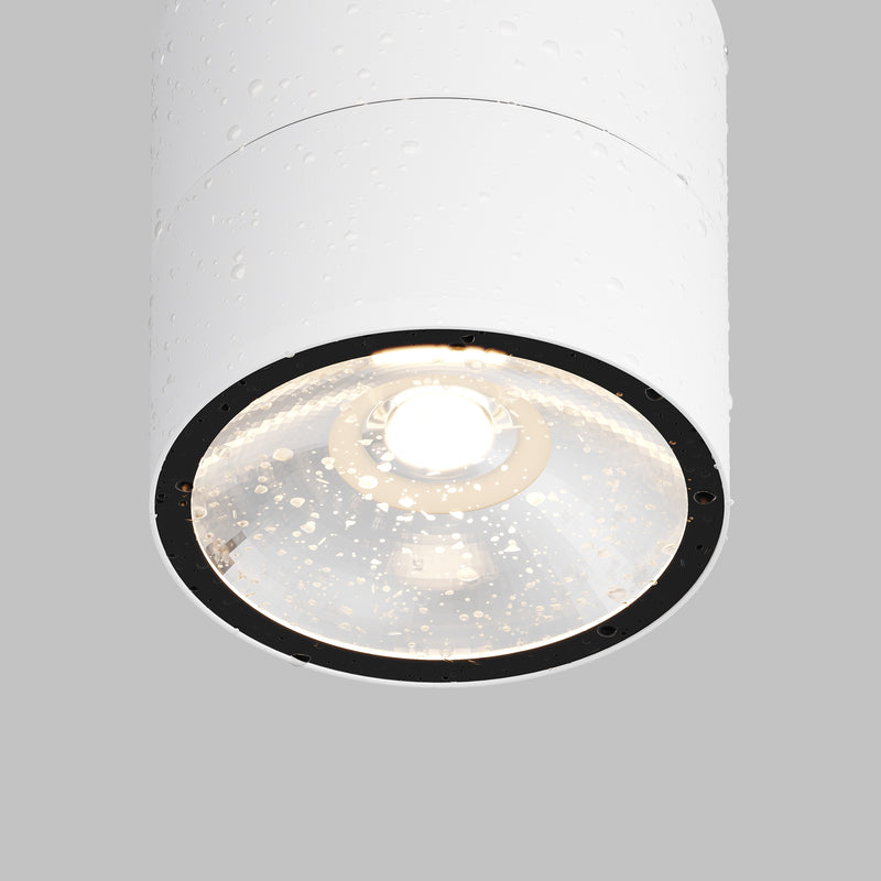 Lampa de tavan LED Maytoni Outdoor Spin, Alb, LED 12W, 1050lm 3000K