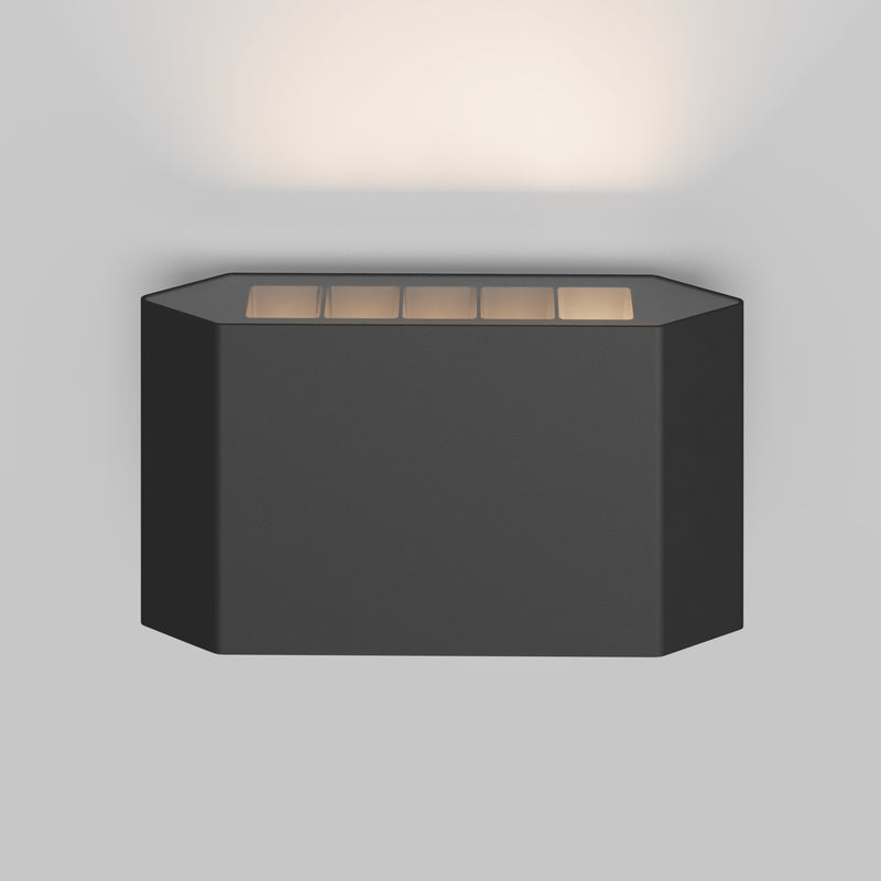 Aplica Iluminat Arhitectural Exterior Maytoni Outdoor Pull, Antracit, LED 5W, 300lm 3000K