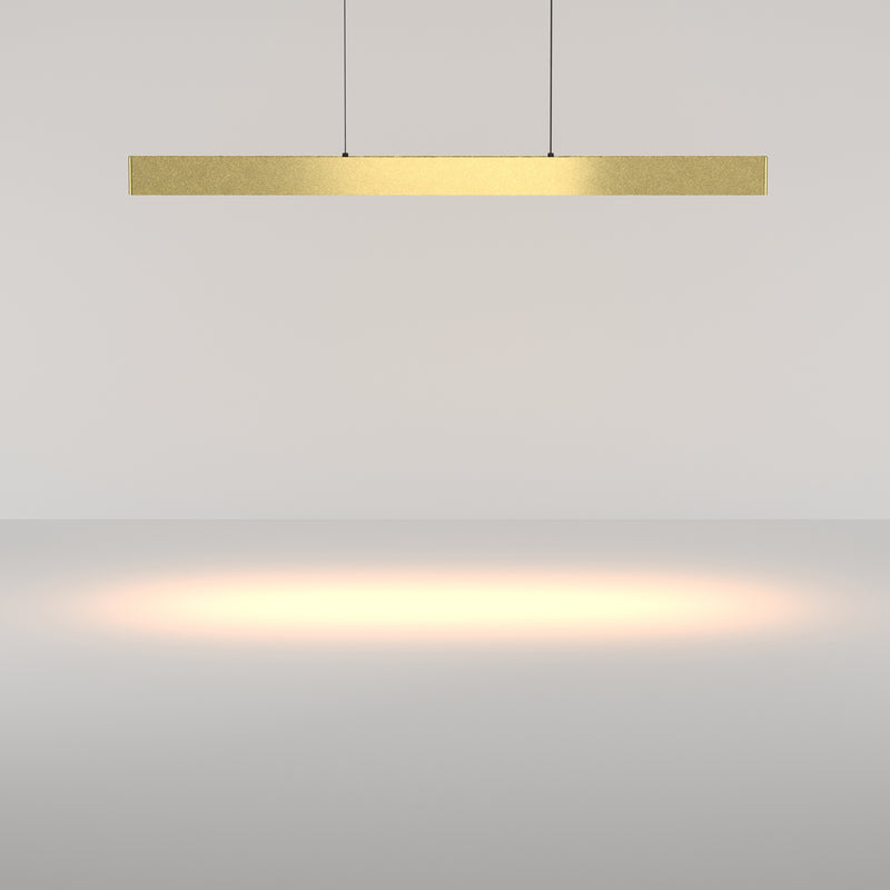 Pendul LED Euphoria, 36W, 2700–6000K, alamă, 1160 mm