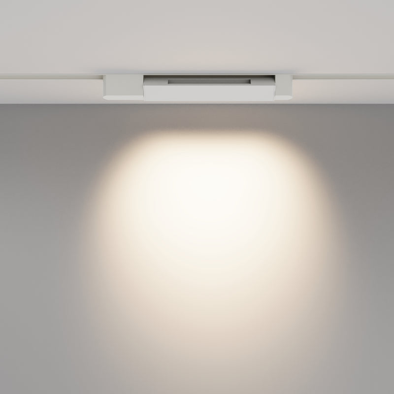 Proiector LED pentru sina monofazata Unity Maytoni Technical Points Rot, Alb, LED 10W, 760lm 4000K