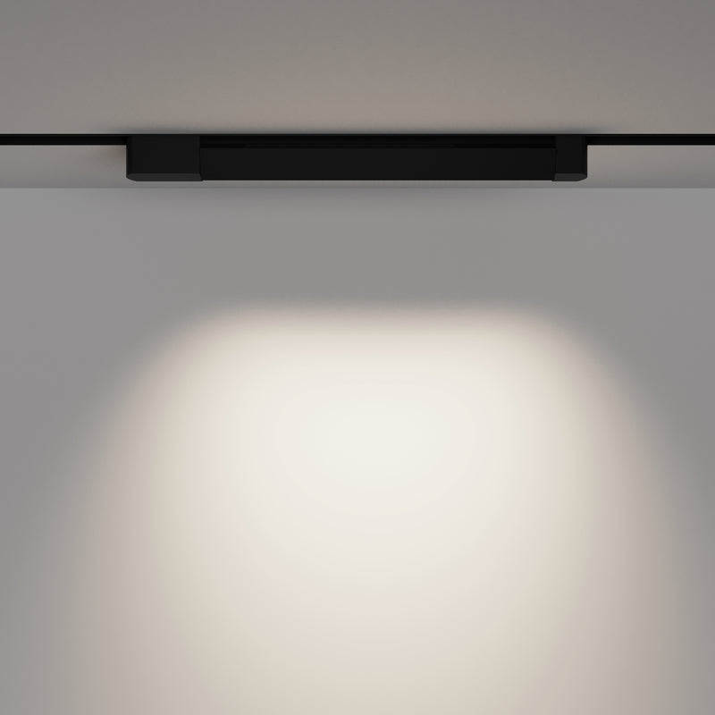 Proiector LED pentru sina monofazata Unity Maytoni Technical Points Rot, Negru, LED 22W, 1440lm 4000K