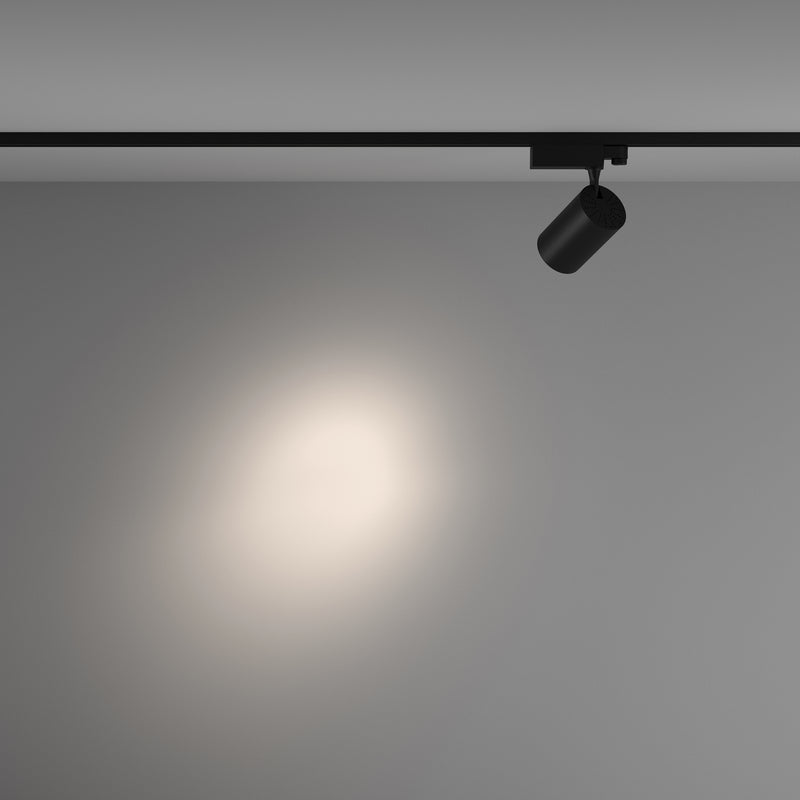 Proiector LED pentru sina cu 3 faze, Trinity Maytoni Technical Vuoro Negru