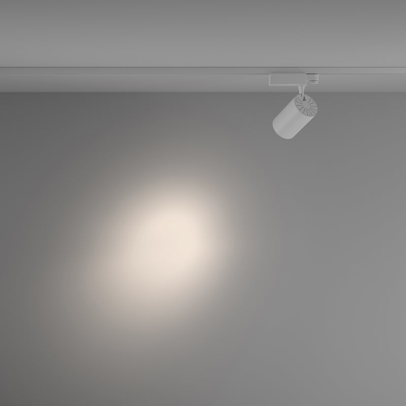 Proiector LED pentru sina cu 3 faze, Trinity Maytoni Technical Vuoro Alb