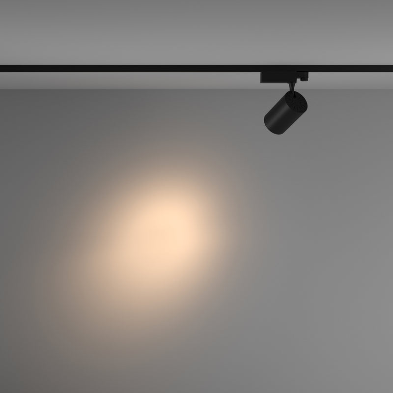 Proiector LED pentru sina cu 3 faze, Trinity Maytoni Technical Vuoro Negru