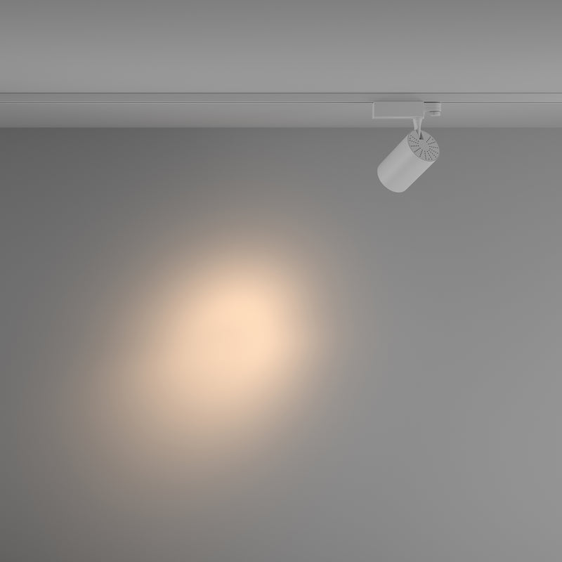 Proiector LED pentru sina cu 3 faze, Trinity Maytoni Technical Vuoro Alb