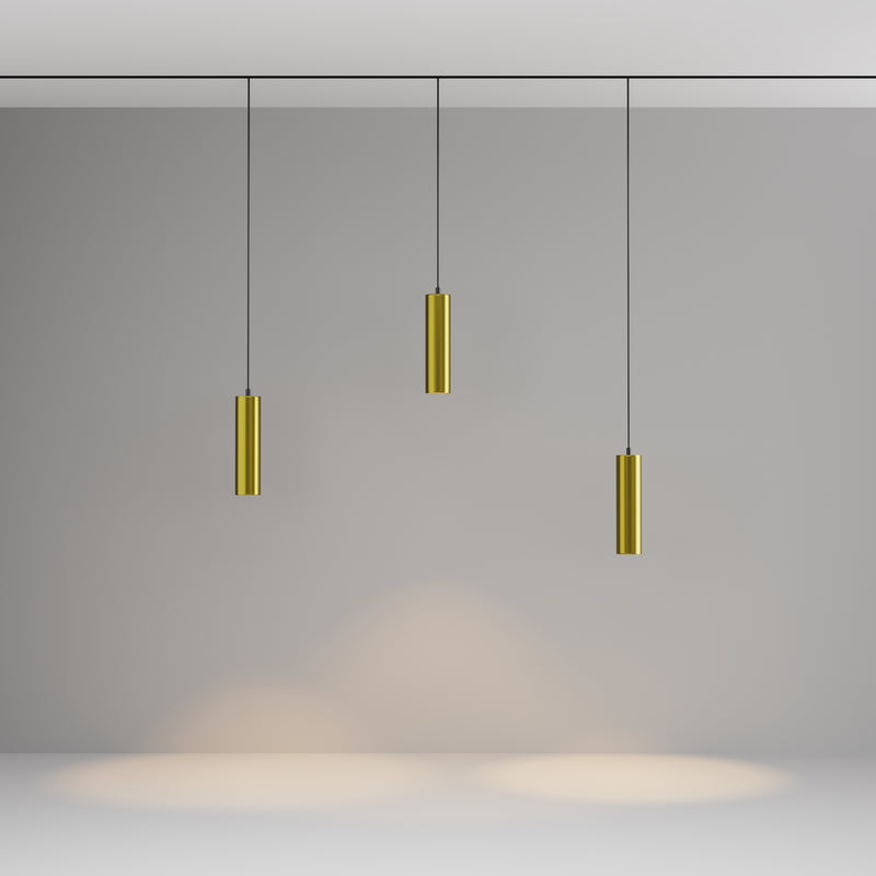 Lampa LED Suspendata pentru Sina Magnetica Exility Maytoni Technical Focus LED, Negru | Alama, LED 12W, 883lm 3000K