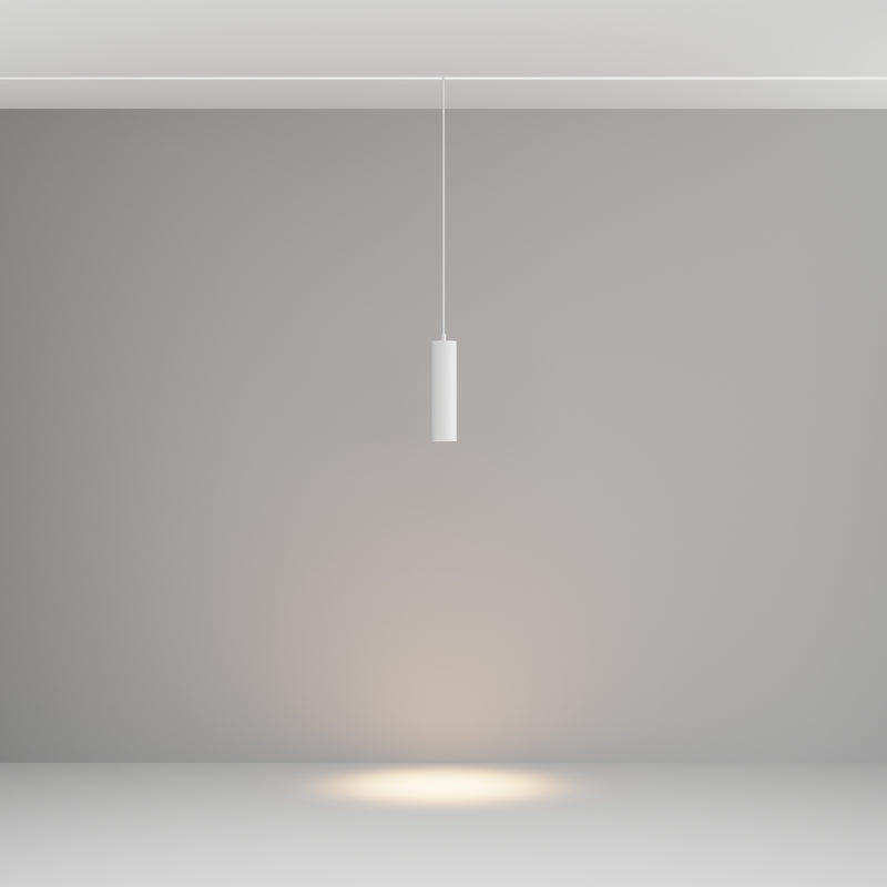 Lampa LED Suspendata pentru Sina Magnetica Exility Maytoni Technical Focus LED, Alb, LED 12W, 1040lm 3000K