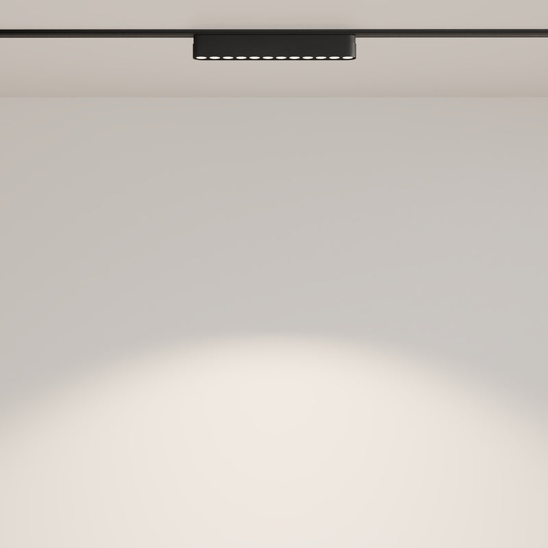 Proiector LED pentru sina magnetica Radity Maytoni Technical Points, Negru, LED 12W, 1400lm 4000K