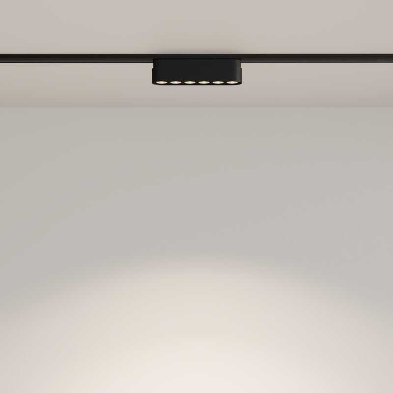Proiector LED pentru sina magnetica Radity Maytoni Technical Points, Negru, LED 6W, 700lm 4000K