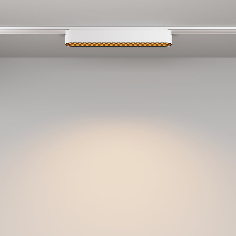 Proiector LED pentru sina magnetica Radity Maytoni Technical Basis Grid, Alb, LED 12W, 190lm 3000K
