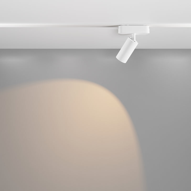 Proiector LED pentru sina magnetica Radity Maytoni Technical Focus LED, Alb, LED 12W, 1000lm 3000K