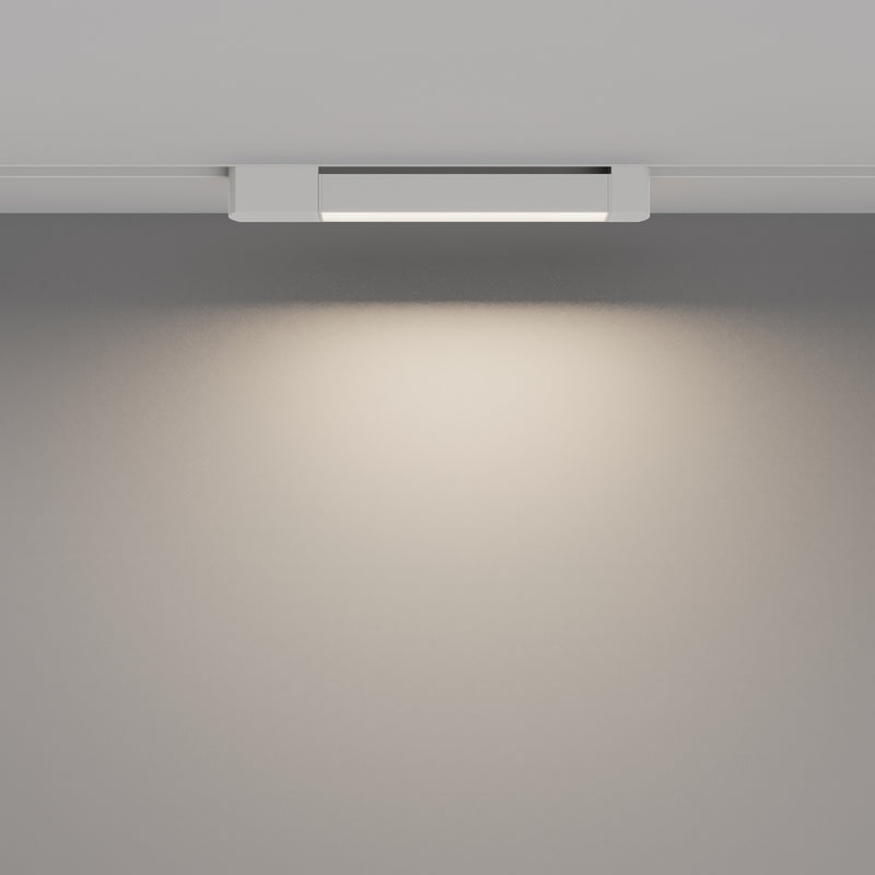 Proiector LED pentru sina monofazata Unity Maytoni Technical Basis Rot, Alb, LED 12W, 980lm 4000K