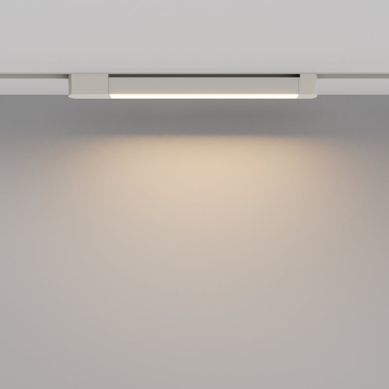 Proiector LED pentru sina monofazata Unity Maytoni Technical Basis Rot, Alb, LED 24W, 1540lm 3000K