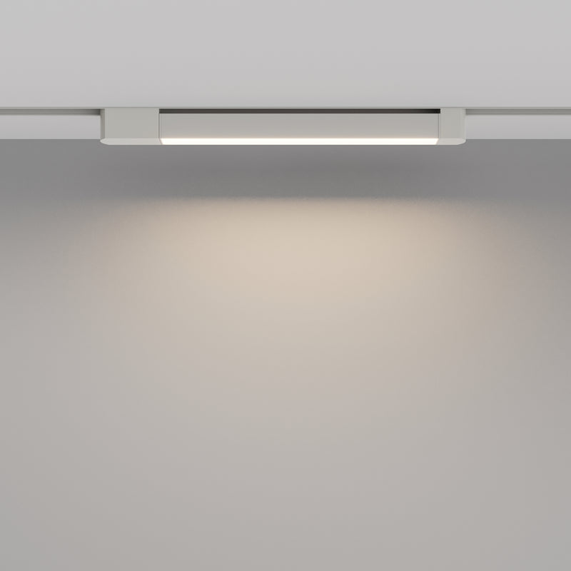 Proiector LED pentru sina monofazata Unity Maytoni Technical Basis Rot, Alb, LED 24W, 1900lm 4000K