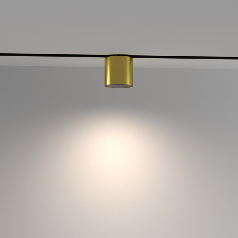 Proiector LED pentru sina magnetica Exility Maytoni Technical Alfa S, Alama, LED 7W, 390lm Dimabil