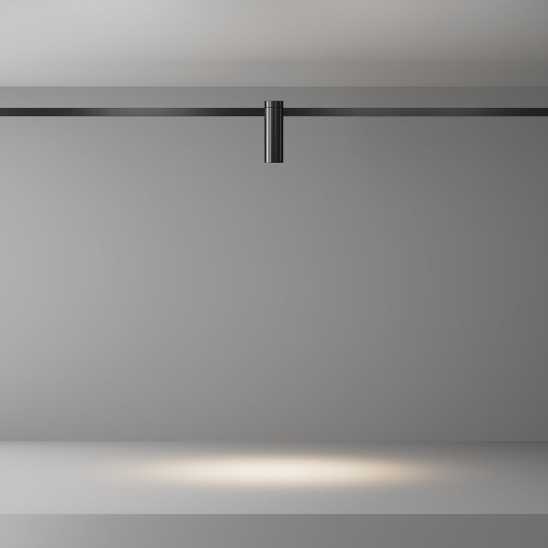 Corp iluminat pe sina Sistem Magnetic Modular FLARITY Negru