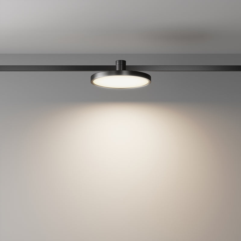Corp iluminat pe sina Sistem Magnetic Modular FLARITY Negru