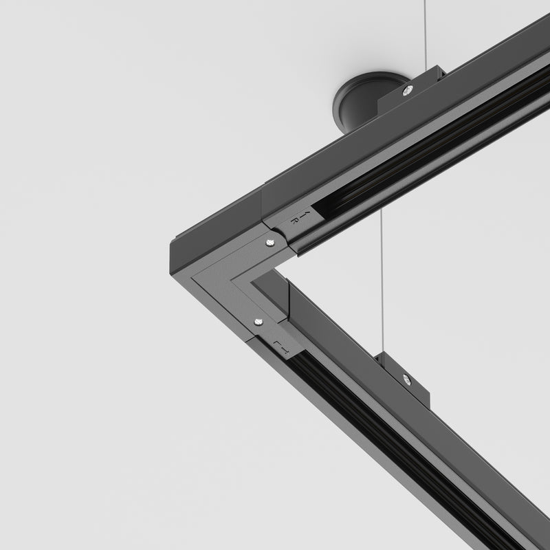 Accesorii pentru sina cu 3 faze Trinity Maytoni Technical Accessories for tracks Trinity Negru