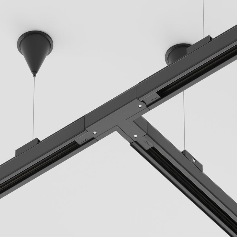 Accesorii pentru sina cu 3 faze Trinity Maytoni Technical Accessories for tracks Trinity Negru