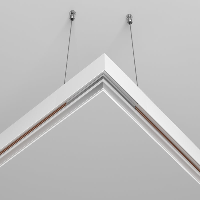 Accesorii pentru Sina Magnetica Aplicata Exility Maytoni Technical Accessories for tracks Exility, Alb