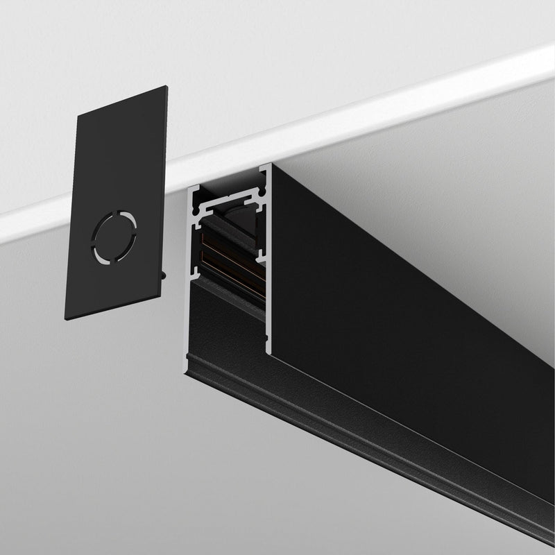 Sina magnetica aplicata Exility Maytoni Technical Busbar trunkings Exility, 100cm, Negru
