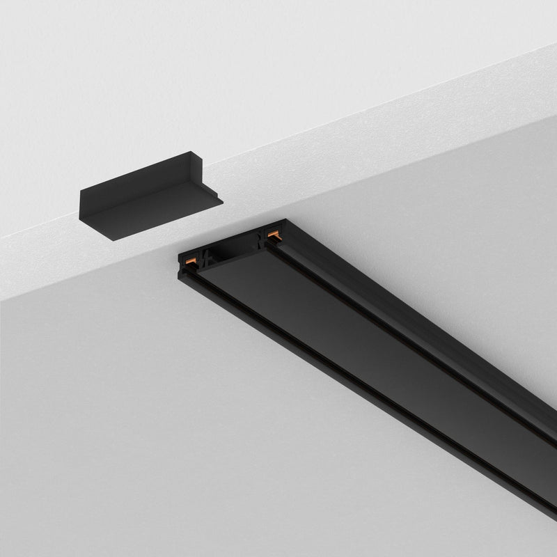 Corp iluminat pe sina Sistem Magnetic RADITY Negru