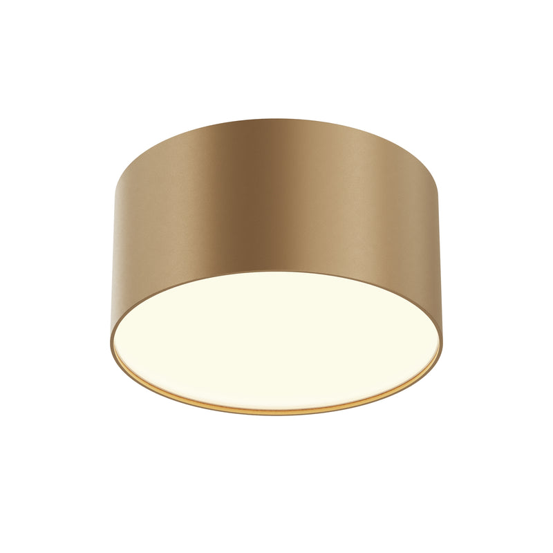 Lampa de tavan LED Maytoni Technical Zon, Auriu mat, LED 12W, 600lm 3000K