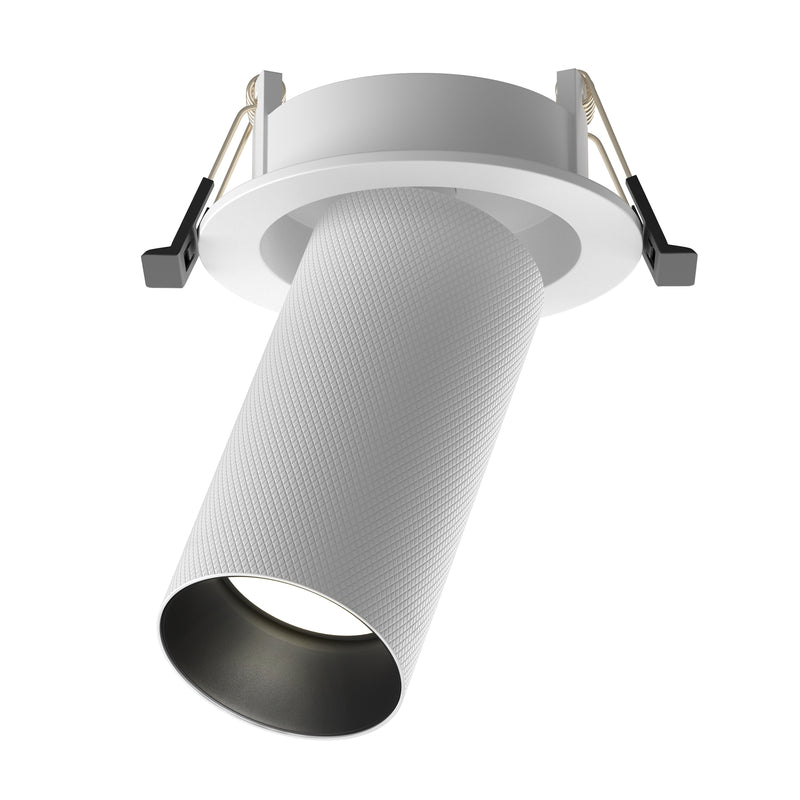 Lampa de Tavan Incastrata, Reglabila Maytoni Technical Artisan, Alb, GU10 10W