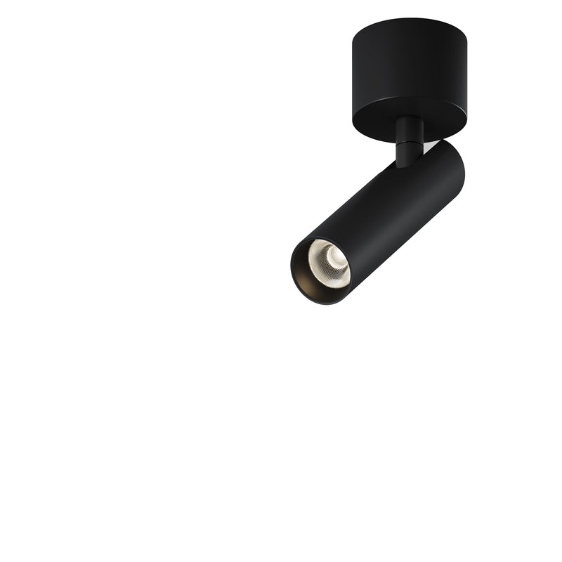Lampa de tavan LED Maytoni Technical Focus T, Negru, LED 6W, 280lm 3000K