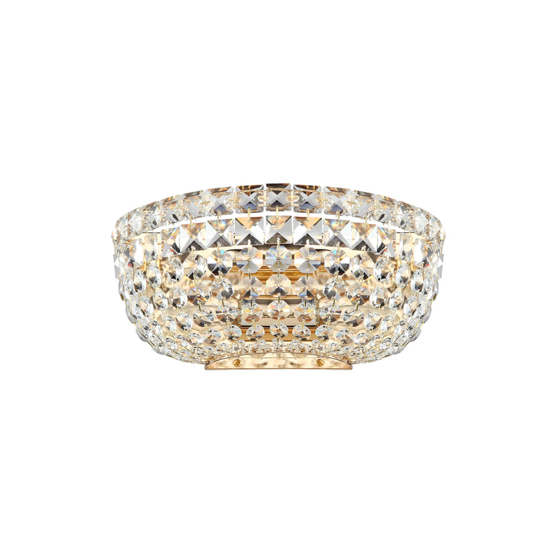 Aplica Cristal Maytoni Classic Basfor Auriu antic, 2XE14