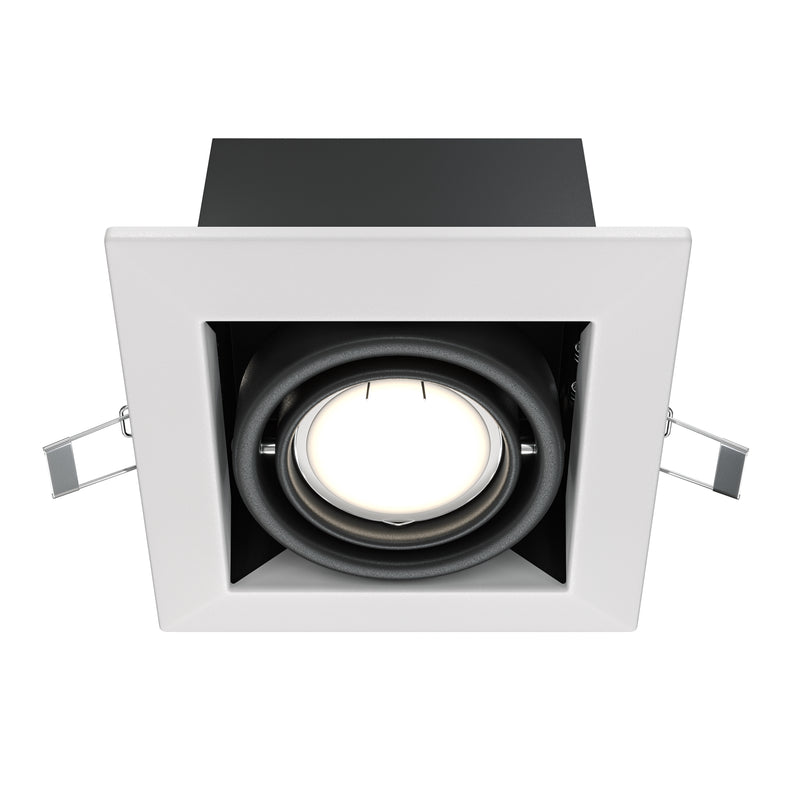 Spot incastrat Maytoni Technical Metal Modern Alb, 1XGU10