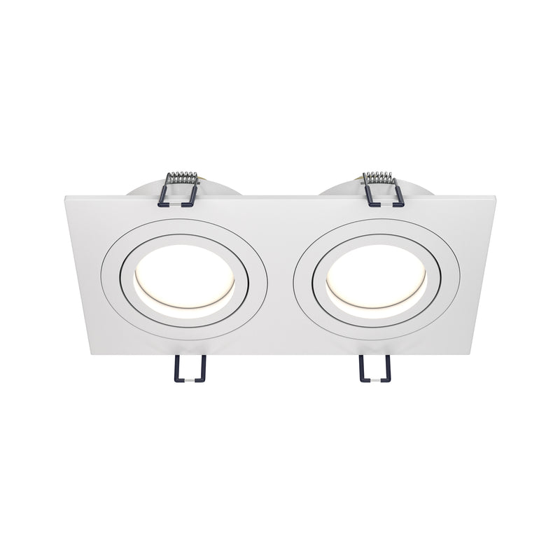 Spot incastrat Maytoni Technical Atom Alb, 2XGU10