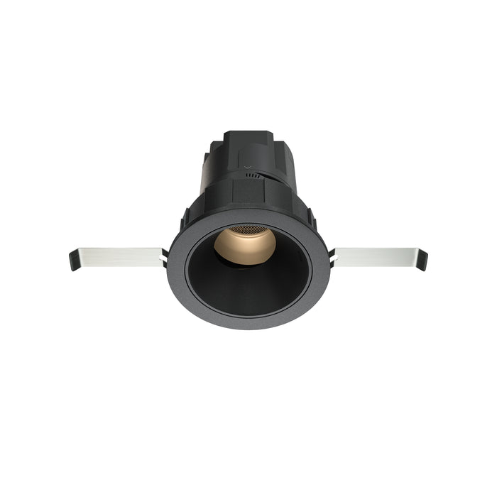 Spot LED Incastrat Maytoni Technical Wise, Negru, LED 7W, 390lm 3000K  DL057-7W3K-B