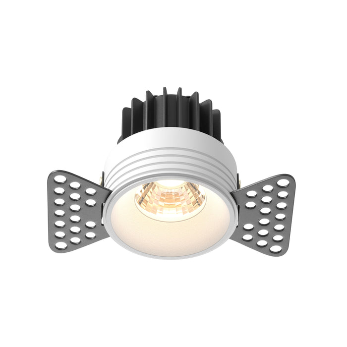 Spot LED Incastrat Maytoni Technical Round, Alb, LED 7W, 460lm 3000K  DL058-7W3K-TRS-W