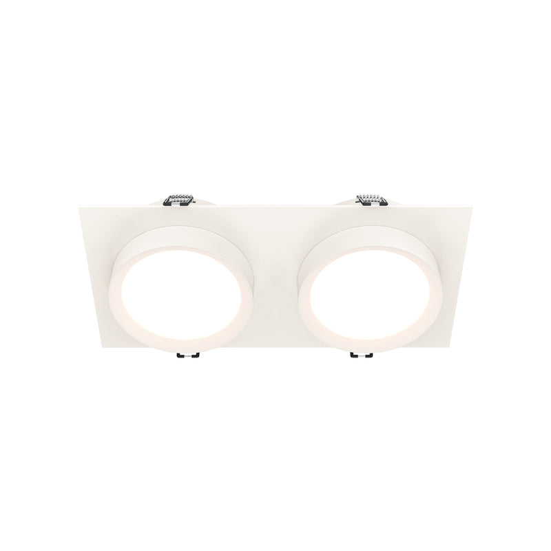 Spot Incastrat Maytoni Technical Hoop, Alb, GX53 15W