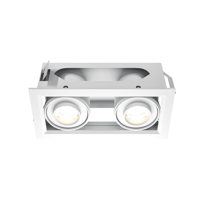 Spot LED Incastrat Maytoni Technical Metal Modern, Alb, LED 20W, 1450lm 3000K