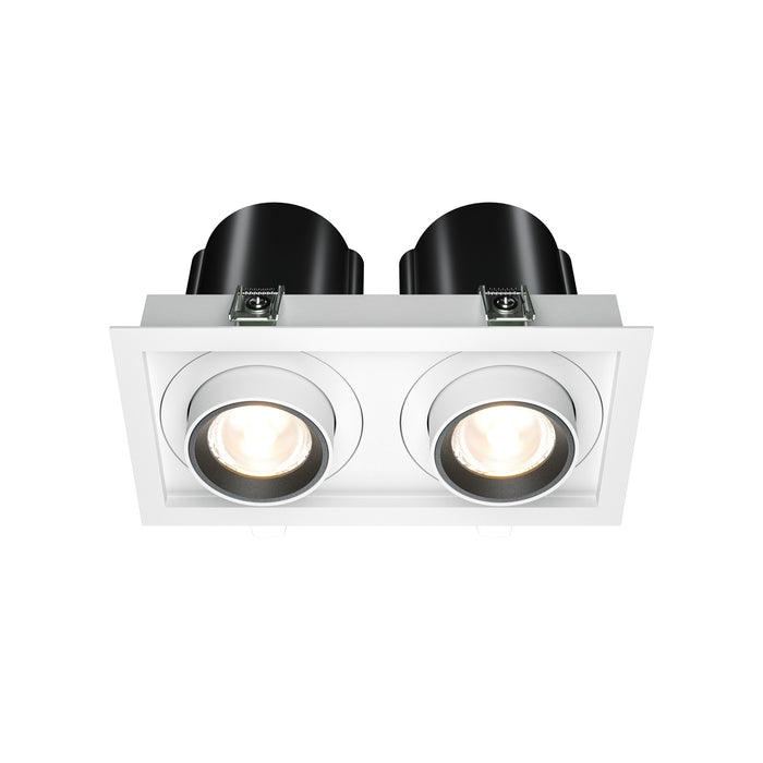 Spot LED Incastrat Maytoni Technical Hidden, Alb, LED 20W, 1450lm 3000K  DL095-02-10W3K-W