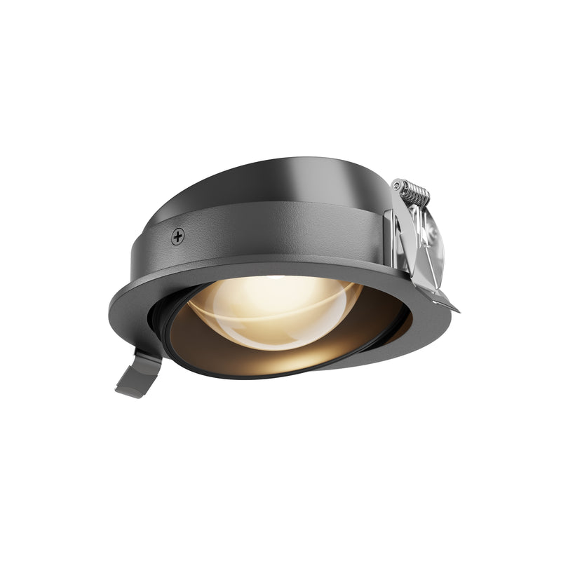 Spot incastrat Downlight Negru