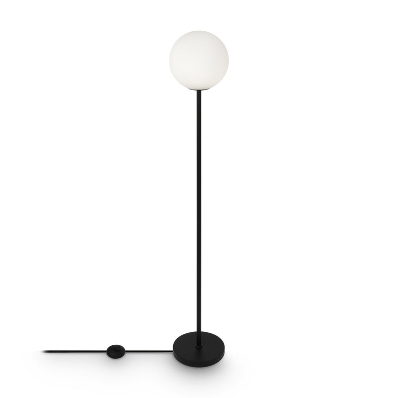 Lampadar modern Maytoni Ring Negru, 1XE27