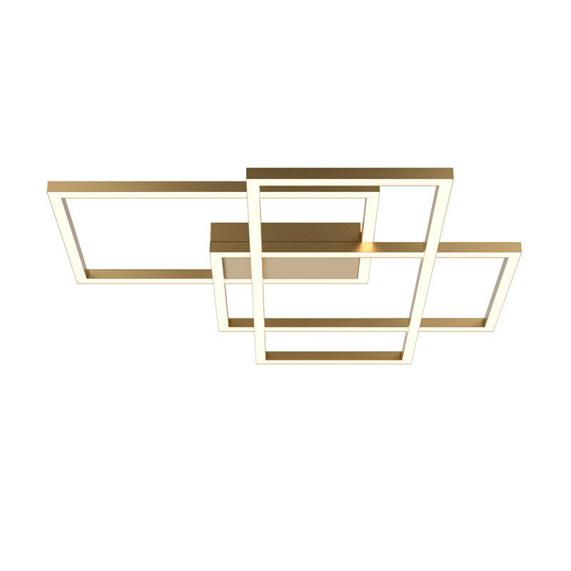 Plafoniera LED Maytoni Rida, 78W, Auriu, 4300 lm, 2600–3500K